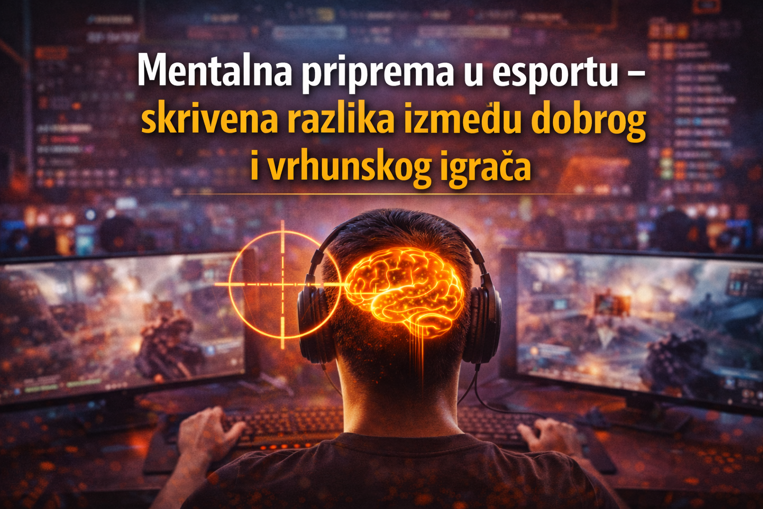 Mentalna priprema u esportu – skrivena razlika između dobrog i vrhunskog igrača