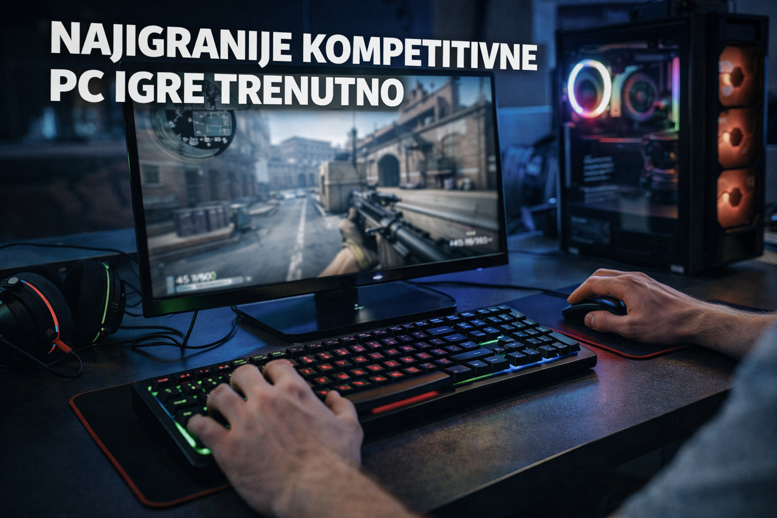 Najigranije kompetitivne PC igre trenutno: kompletan vodič kroz esports elitu