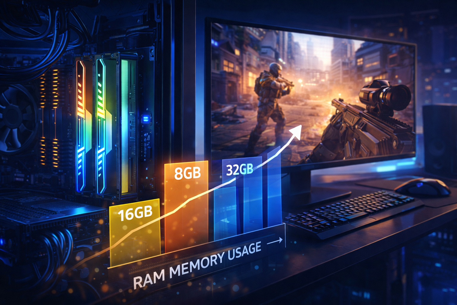 Koliko RAM memorije je dovoljno za moderne igre